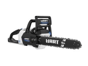 HART 40-Volt Cordless 16-inch Chainsaw Kit, (1) 4.0 Ah Lithium-Ion Battery