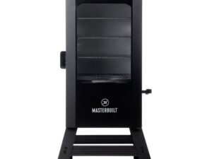 Masterbuilt 30 inch Digital Electric Smoker with Window and Legs in Black