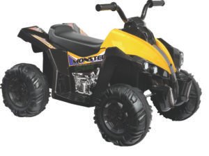 Kid Motorz Monster Quad in Black (12V)