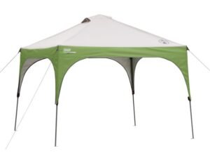Coleman 10' x 10' Square Canopy Sun Shelter Tent with Instant Setup, Green
