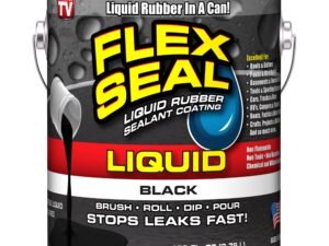 Flex Seal Liquid Rubber Sealant Coating, 1 gal, Black