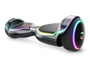 Jetson Magma All-Terrain Hoverboard, with 6.5in LED Wheels, Unisex, Black