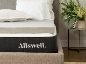 Allswell 3In Single Lager of Memory Foam Mattress Topper Infused with Cooling Graphite, Full