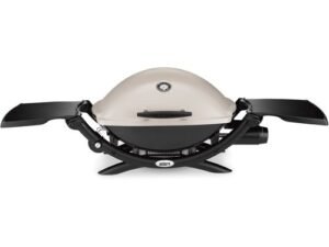 Weber Q 2200 1-Burner Portable Gas Grill, Titanium