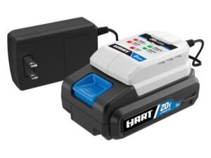 HART 20-Volt Lithium-Ion 2.0Ah Battery and 2Amp Fast Charger