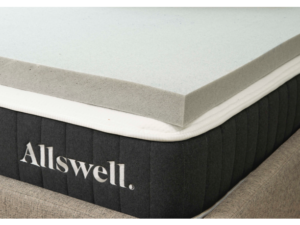 Allswell 3" Memory Foam Mattress Topper Infused with Graphite, King