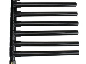 The Original Hanging Towel Rack - 6 Towel Model - Black