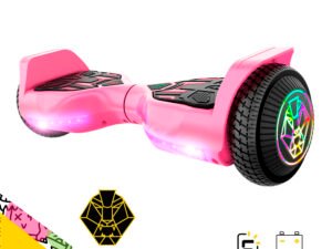Swagtron Swagboard Twist T580 Hoverboard with Light-Up LED Wheels & Exclusive Life Battery (UL-Compliant)