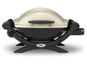 Weber Q 1000 1-Burner Portable Gas Grill, Titanium
