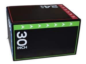 BalanceFrom 3 in 1 - 20"x24"x30" Foam Plyometric Box Jumping Exercise