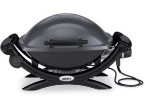 Weber Q1400 Electric Grill in Dark Grey
