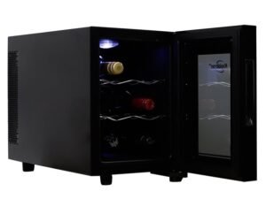 Koolatron Urban Series 6 Bottle Wine Cooler Thermoelectric Fridge