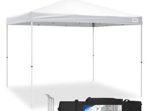 Caravan Global Sports V Series 2 Pro 10' x 10' White Dome Outdoor Canopy