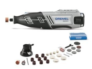 Dremel 8220-1/28 Series High Performance 12V Cordless Lithium-Ion Rotary Tool Kit