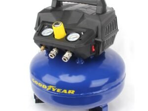 GOODYEAR 6 Gallon 175 Max Psi Portable Pancake Air Compressor, 3.0 SCFM at 90 Psi