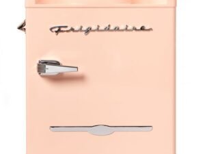 Frigidaire 1.6 Cu ft. Retro Compact Refrigerator with Side Bottle Opener, Coral
