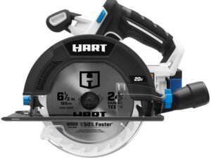 HART 20-Volt Cordless 6 1/2-inch Circular Saw Kit (1) 20-Volt 4.0Ah Lithium-Ion Battery