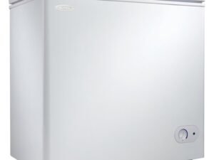 Danby DCF055A2WDB-3 5.5 cu. ft. Chest Freezer, Garage Ready White Deep Freezer with Basket, Perfect for Dorm, Mud Room, Basement, Kitchen