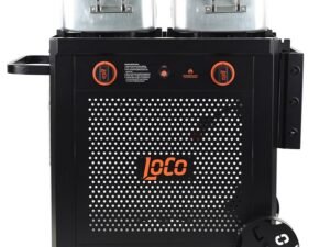 Loco Cookers Propane Dual Burner Fry Cart