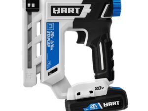 HART 20-Volt 3/8 Inch Crown Stapler Kit (1) 20-Volt 1.5Ah Lithium-Ion Battery