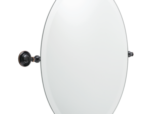 Better Homes & Gardens Holbrook 23" H x 23" W Round Bathroom Mirror, Oil Rubbed Bronze