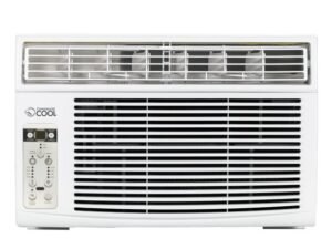 Commercial Cool 6,000 BTU Electronic Energy Star Window Air Conditioner with Remote Control, White