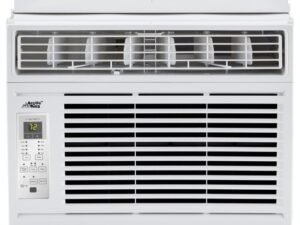 Arctic King 8000 BTU Wi-Fi Smartphone Compatible Window Air Conditioner with Remote Control for Medium Size Rooms, Black