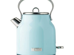 Haden Heritage 1.7 Liter Stainless Steel Electric Tea Kettle - Turquoise 75004