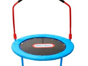 Little Tikes Light-Up 3-foot Trampoline with Folding Handle for Kids Ages 3 to 6