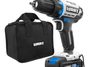 HART 20-Volt Cordless Brushless 1/2-inch Drill/Driver Kit and 10-inch Storage Bag (1) 2Ah Lithium-Ion Battery