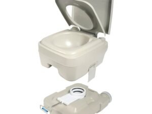 Camco 2.6-Gallon Portable Travel Toilet-Designed for Camping, RV, Boating and Other Recreational Activities