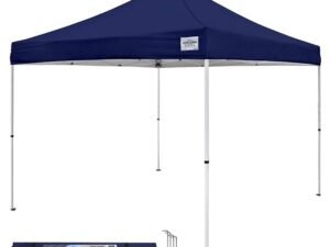 Caravan Canopy Sports 21008100060 10' x 10' Navy Blue M-Series Pro Straight Canopy