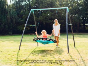 Plum Play Premium Metal Nest Swing with Mist