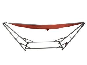 Ozark Trail 128" Portable Steel Hammock Stand, Grey Color