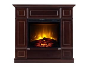 Bold Flame 43.31 inch Electric Fireplace in Dark Chocolate