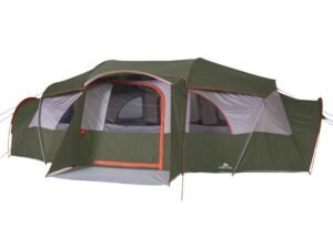 Ozark Trail Hazel Creek 18-Person Cabin Tent, with 3 Covered Entrances