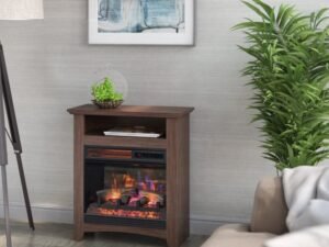 ChimneyFree 18” Infrared Quartz Wall Mantel Electric Fireplace