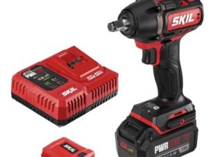 SKIL PWR CORE 20 Brushless 20V 1/2'' Impact Wrench, Included 5.0Ah Battery, PWRJump Charger and PWRAssist USB Adapter - IW5739-1A