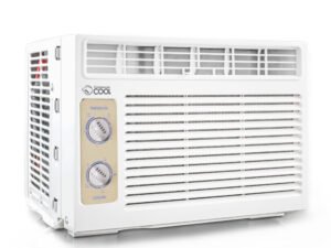 Commercial Cool 5,000 BTU Mechanical Window Air Conditioner, White