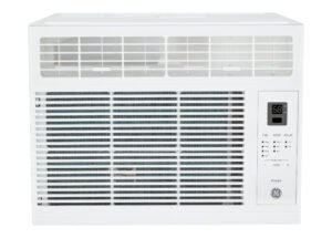 GE 6,000 BTU 115-Volt Window Air Conditioner with Remote, AHW06LZ, White
