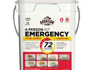 Augason Farms 72-Hour 4-Person Emergency Food Storage Kit 14 lbs 7 oz