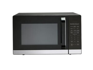 Hamilton Beach 1.4 Cu.ft. Microwave Oven, Stainless Steel, with Sensor