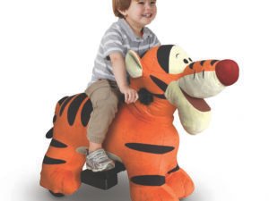 Tigger 6 Volt Plush Ride-On with Tigger's Treehouse Included!