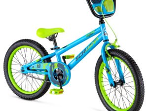 Schwinn Squirt Sidewalk Bike 18-inch wheels, blue / green