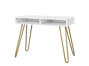 Mainstays Hairpin Writing Desk, Multiple Finishes