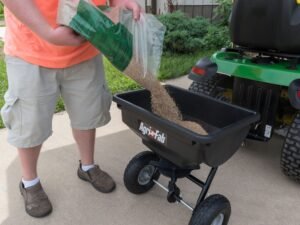 Agri-Fab, Inc. 85 lb Broadcast Tow-Behind Spreader - Model # 54-0530