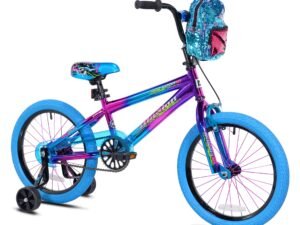Genesis 18 In. Illusion Girl's Bike, Blue/Purple