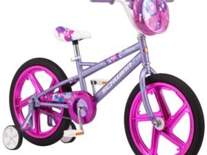 Schwinn Shine Girl's Bike, 18-inch mag wheels, ages 5 – 7, Purple