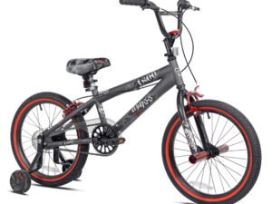 Kent 18" Abyss Boy's Freestyle BMX Bike, Charcoal Gray