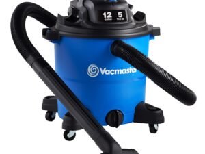 Vacmaster 12 Gal. Wet/Dry Vacuum 5 HP 2-1/2" Hose (VOC1210PF), Blue